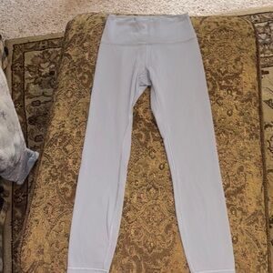 lululemon athletica Light Gray Leggings perfect condition